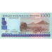 P27a Rwanda 1000 Francs Year 1998